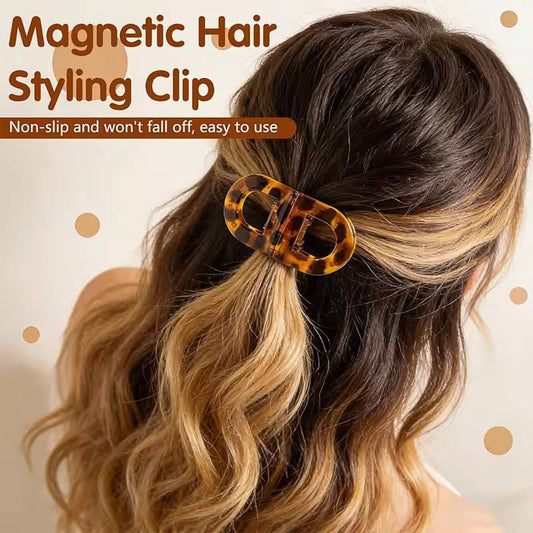 Magnetic Hair Clips for Women – Non-Slip Easy-Snap Hair Accessories & Barrettes for All Hair Types