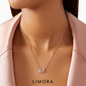 Pink Zirconia Dazzling Swan Necklace