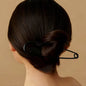 Large Metal Safety Pin Hair Clip – Minimalist Oversized Safety Pin Hairpin & Aesthetic Hair Accessory
