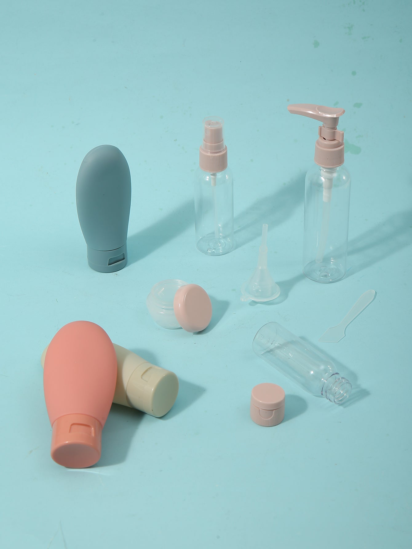 Travel Cosmetic Bottle Set 11 Pieces